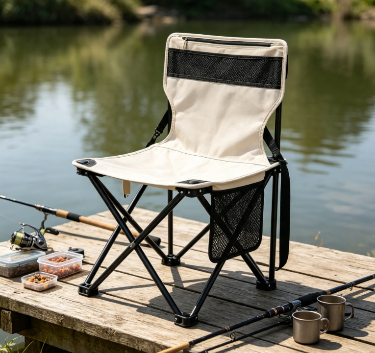 Portable Foldable Backpack Stool Chair Heavy Duty Outdoor Seat for Camping Hiking Fishing Travel